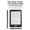 Docooler eReader, 6 Inch Glimmer-Free and Eye-Friendly Screen Reader, 8G of Storage PDF Reader with Protective Case, LED Display Light, Video, Audio, Dark Mode Option - Black view 4