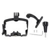 Tbest Drone Gimbal Stabilizer Bracket, Handheld Gimbal Camera Stabilizer Holder Holder Mount Grip for Mini 3 Pro view 2