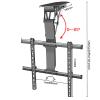 Electric TV Ceiling Mount - Tv Wall Mount, Motorized Flip Down TV Roof Ceiling Mount, Fits Most 50-70/50-90 Inches, with Remote Control and Switch Control, 0-85 Fold Down Stand, view 2