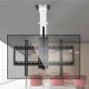 Adjustable Ceiling TV Mount Bracket - with Remote Control Motorized Ceiling TV Mount, Electric TV Lift and Memory Setting, for 32" to 75" TVs Up to 50kg/132lbs, Three Installation Methods view 1