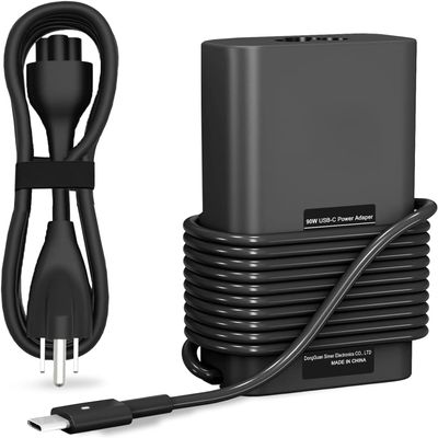 ELECBRAiN Slim 90W Laptop Charger USB C Replacement for Dell Latitude 5420 5520 7480 7490 7420 Chromebook 3100 Dell XPS 13 9360 XPS15 9550 9560 DA65NM190 LA65NM190 Type C AC Adapter Power Cord