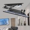 Ceiling TV Mount - Motorized Ceiling TV Mount, Hidden Drop Down TV Lift, Telescopic Electric TV Lift with Auto Lifting, 0-85 Flip Down, Fits 32-70 Inch TVs Motorized TV Stand view 2