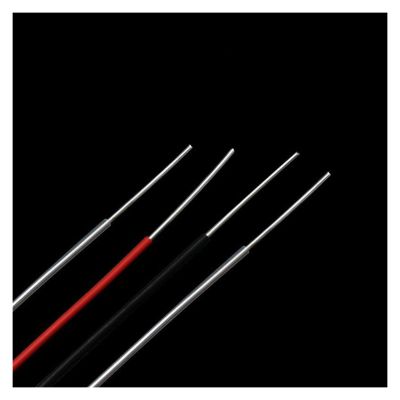 1M/5M Square 0.06 0.12 0.2 Mm Single Core PTFE Silver Plated Wire High Purity Copper Cable HiFi Audio Speaker Headphone DIY(Red,1 Meter_28AWG)