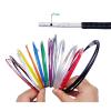 5M/10M Silver Plated Wire 10AWG - 26AWG High Purity OFC Electronic HiFi Audio Speaker Headphone DIY Copper Cable(White,10M_24AWG (0.2MM2)) view 1