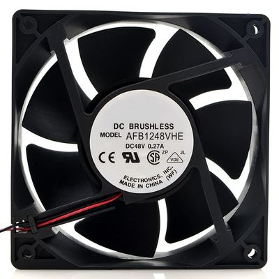 AFB1248VHE 2-Wire DC 48V 0.27A 120x120x38mm Cooling Fan