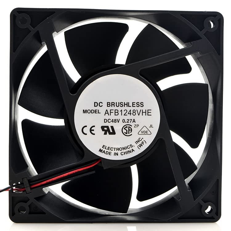 AFB1248VHE 2-Wire DC 48V 0.27A 120x120x38mm Cooling Fan