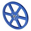 1/4 7 Inch Empty Tape Reel, Aluminum Alloy Universal Open Reel Sound Tape Empty Reel, 6 Wind Holes, for Opening Machine Part, Genericegaqg7rmy5-13 (Blue) view 1