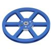 1/4 7 Inch Empty Tape Reel, Aluminum Alloy Universal Open Reel Sound Tape Empty Reel, 6 Wind Holes, for Opening Machine Part, Genericegaqg7rmy5-13 (Blue) view 3