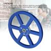 1/4 7 Inch Empty Tape Reel, Aluminum Alloy Universal Open Reel Sound Tape Empty Reel, 6 Wind Holes, for Opening Machine Part, Genericegaqg7rmy5-13 (Blue) view 4