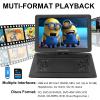 BOKYOK 17.9" Portable DVD Player with 15.6 Large HD Screen, 6Hrs Play, DVD Player Portable with Dual Speaker, Last Memory, Support SYNC TV/USB/SD Card, Play All Discs Format Except Blu-ray, Black view 4