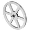 1/4 7in Empty Tape Reel, Aluminum Alloy Open Reel Sound Takeup Reel, 6 Wind Holes, for Reel Recording Tape, Generic9m1t37s0cq-14 (Silver) view 2