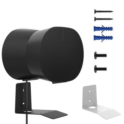 Coyktonty Aluminium Wall Bracket/Wall Mount Bracket for Sonos Era300 Speakers,Duty Speaker Mount Mounting Brackets (White)