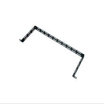 19" L-Shaped Cable Strain Relief Bracket, 6" Offset