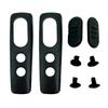2 Pack Push to Talk PTT Launch Key Switch Button and Rubber Button for A10 A12 A10D CP110 CP110D RDU2023 RDV5100 RDX Portable Two Way Radio view 1