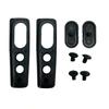2 Pack Push to Talk PTT Launch Key Switch Button and Rubber Button for A10 A12 A10D CP110 CP110D RDU2023 RDV5100 RDX Portable Two Way Radio view 2