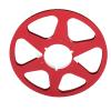 10 Inches Tape Takeup Reel, 1 in 4 Empty Aluminum Alloy Takeup Reel Empty Tape Reel, Universal 6 Holes Open Reel Sound Tape Takeup Reel for Recording,Erasing view 1
