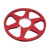 10 Inches Tape Takeup Reel, 1 in 4 Empty Aluminum Alloy Takeup Reel Empty Tape Reel, Universal 6 Holes Open Reel Sound Tape Takeup Reel for Recording,Erasing view 2