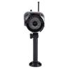 Dummy Solar Security Camera, Bullet Dummy Fake Simulated Camera, Solar Powered CCTV Security Fake Dummy Camera with LED Realistic Light, Silver Dummy Camera for Indoor Outdoor view 3