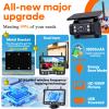 Wireless Backup Camera Magnetic for Truck: 1 Minute Easy Install HD 1080P Rear View Camera Solar - Portable Rechargeable 5 Inch Monitor System for Car Truck SUV RV Trailer Camper Y02 view 3