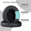 YOCOWOCO Replacement Earpads for Bose QuietComfort(QC) Ultra Wireless Headphones, Ear Pads Cushions with Softer Protein Leather and High Density Memory Foam for Noise Isolation view 4