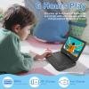 BOKYOK 12.5" Portable DVD Player with 10.1 HD Swivel Screen, 5-6Hrs Play, DVD Player Portable with Dual Speaker, Support SYNC TV/USB/SD Card/AV, Play All Discs Format Except Blu-ray, Black view 3