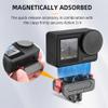 ZLiT Osmo Action 3/4 Camera Magnetic Mount,Fodable Quick Release Adapter Mount for DJI Osmo Action 3/Action 4 Camera Magnetic Mounts (Black) view 4