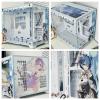 ATX Case, Mid-Tower PC Gaming Case ATX/M-ATX - Front I/O USB 3.0 Port - Tempered Glass Side Panel - Support Water Cooling - 10 Fan Position view 1