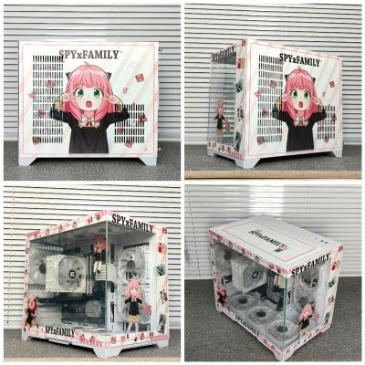 ATX Case, Mid-Tower PC Gaming Case ATX/M-ATX - Front I/O USB 3.0 Port - Tempered Glass Side Panel - Support Water Cooling - 10 Fan Position