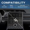 2025 2026 GMC Terrain Screen Protector Anti Glare for 2025 2026 GMC Terrain (Elevation, AT4, Denali) 15" Infotainment Touchscreen Cover Screen Saver for 2026 GMC Terrain Accessories Nano Film 2-Pack view 2