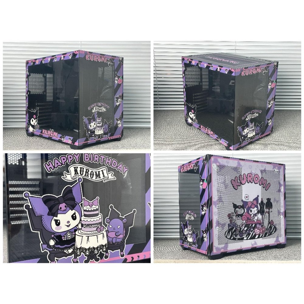 ATX Case, Mid-Tower PC Gaming Case ATX/M-ATX - Front I/O USB 3.0 Port - Tempered Glass Side Panel - Support Water Cooling - 10 Fan Position
