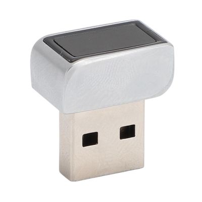 Mini USB Fingerprint Reader, 360 Degree Touch Speedy Matching Biometric Scanner for 11 & 10, No Password, for Hello Fingerprint Login, 0.5s 13 x 7mm Area