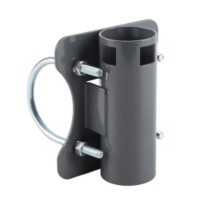 Adjustable Antenna Mast Clamp Bracket U Shape Stainless Steel Bracket for Dish Antennas Mounting for Rails and Poles Suitable for Motorhomes Yachts