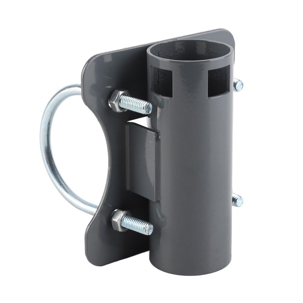 Adjustable Antenna Mast Clamp Bracket U Shape Stainless Steel Bracket for Dish Antennas Mounting for Rails and Poles Suitable for Motorhomes Yachts