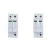 2P Protective Device Low Voltage Arrester 40KA DC Photovoltaic Protector with PC Shell for Home Use view 1