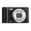 Wisoqu 2.7K Digital Camera, 8X Digital Zoom 48MP Vlog Camera, 2.4 Inch Screen, Built in Fill Light, Support USB Data Transmission, Autofocus, Compact Travel Video Camera (Black) view 1