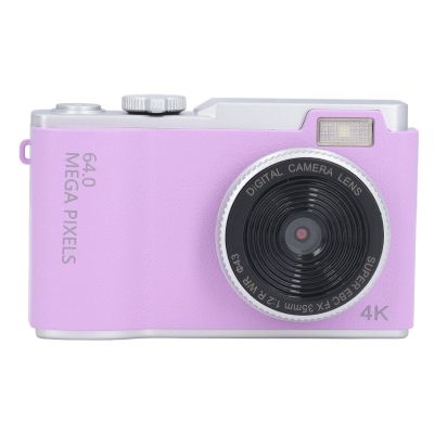 48MP Digital Camera, 1080P Vlogging Camera with 16x Digital Zoom, Auto Focus Anti Shake Compact Selfie Camera with 2.4 Inch Screen, with Multi Color Filters, Face and Smile Catch