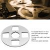 1/4 10.5 Inch Empty Tape Reel, Aluminum Alloy Studer Sound Takeup Reel for Reel to Reel Tape Player with Universal Applicability, Replacement (Silver) view 4