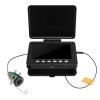 Fish Finder Camera with Display, 1080P CMOS Sensor, 30m PU Cable, for Ice Fishing (US Plug)
