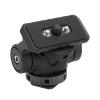 Adjustable Camera Screen Extension Holder, Aluminum Alloy Monitor Mount with 1/4in Thread Connector, 360 Rotation, 90 Tilt, Cold Shoe Base Bracket for Photo Gear, Rabbit Cage view 1