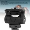 Adjustable Camera Screen Extension Holder, Aluminum Alloy Monitor Mount with 1/4in Thread Connector, 360 Rotation, 90 Tilt, Cold Shoe Base Bracket for Photo Gear, Rabbit Cage view 4