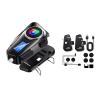 DAGIJIRD Motorcycle Headset Helmet Intercom Headset Universal Communication Systems with LCD Screen view 1