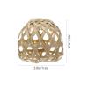 Angoily 2pcs Lamp Shade Replacement Vintage Woven Lampshades for Ceiling Lights Floor Lamps Retro Home Decor Lighting view 2