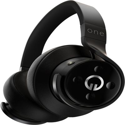 One Connect Wireless Over-The-Ear Headphones, Muzik, Black