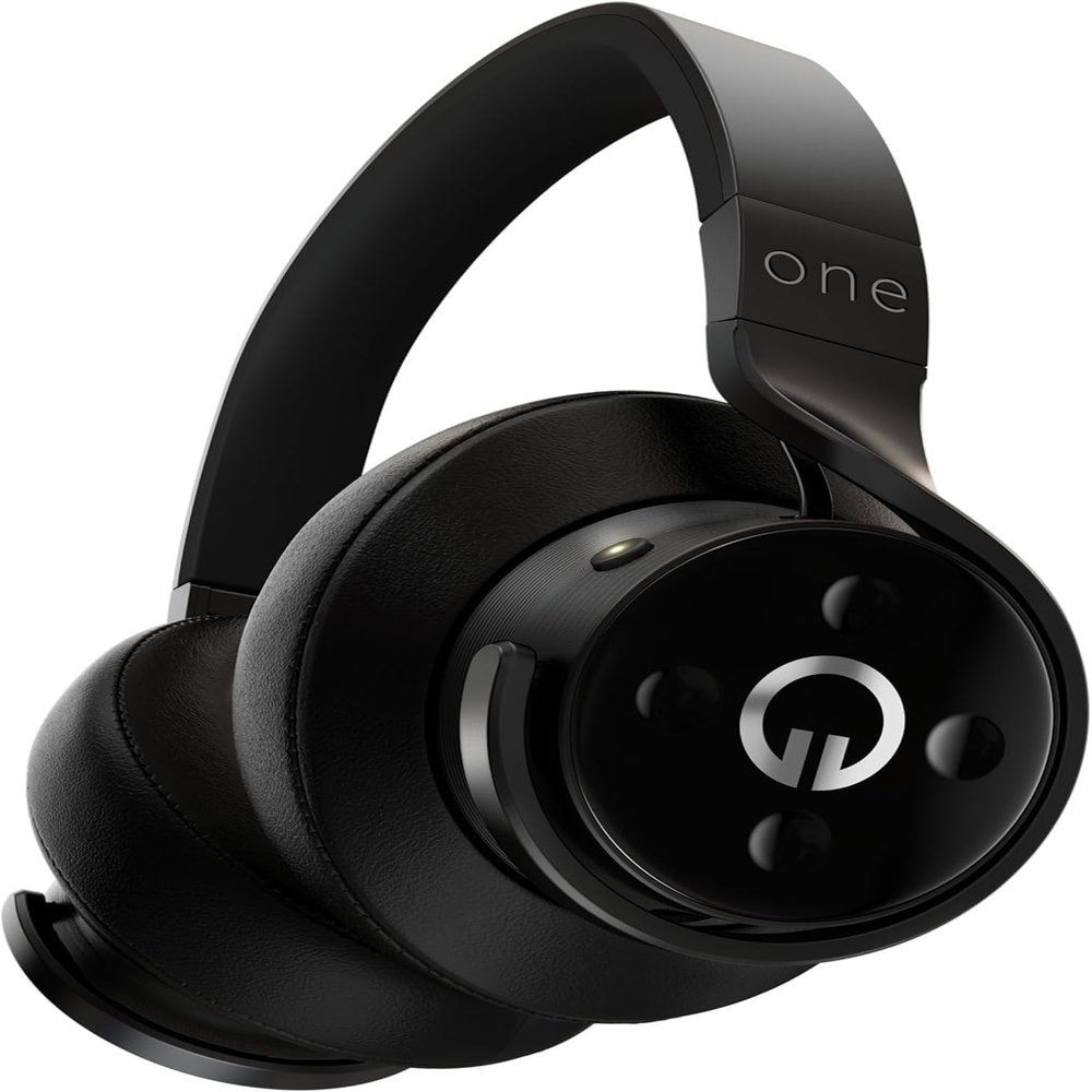One Connect Wireless Over-The-Ear Headphones, Muzik, Black