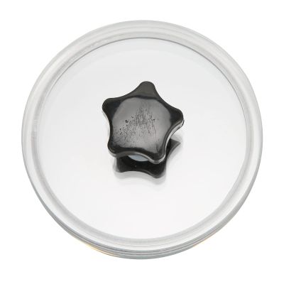 Record Label Saver, Record Clean Saver, Transparent Record Cleaning Protective Clip Clamp (Black)