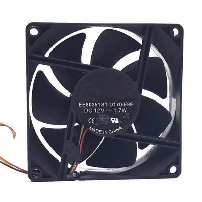 for EE80251S1-D170-F99 12V 1.7W 8cm BenQ Projector Cooling Fan