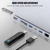 2 X 4K Hd Aluminum Alloy Backward Compatibility USB Docking Station, Docking, for TypeC Notebooks view 4