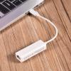 Denash Portable TypeC to RJ45 Converter, USB C to Ethernet Adapter, Compact for Window Os Systems view 2