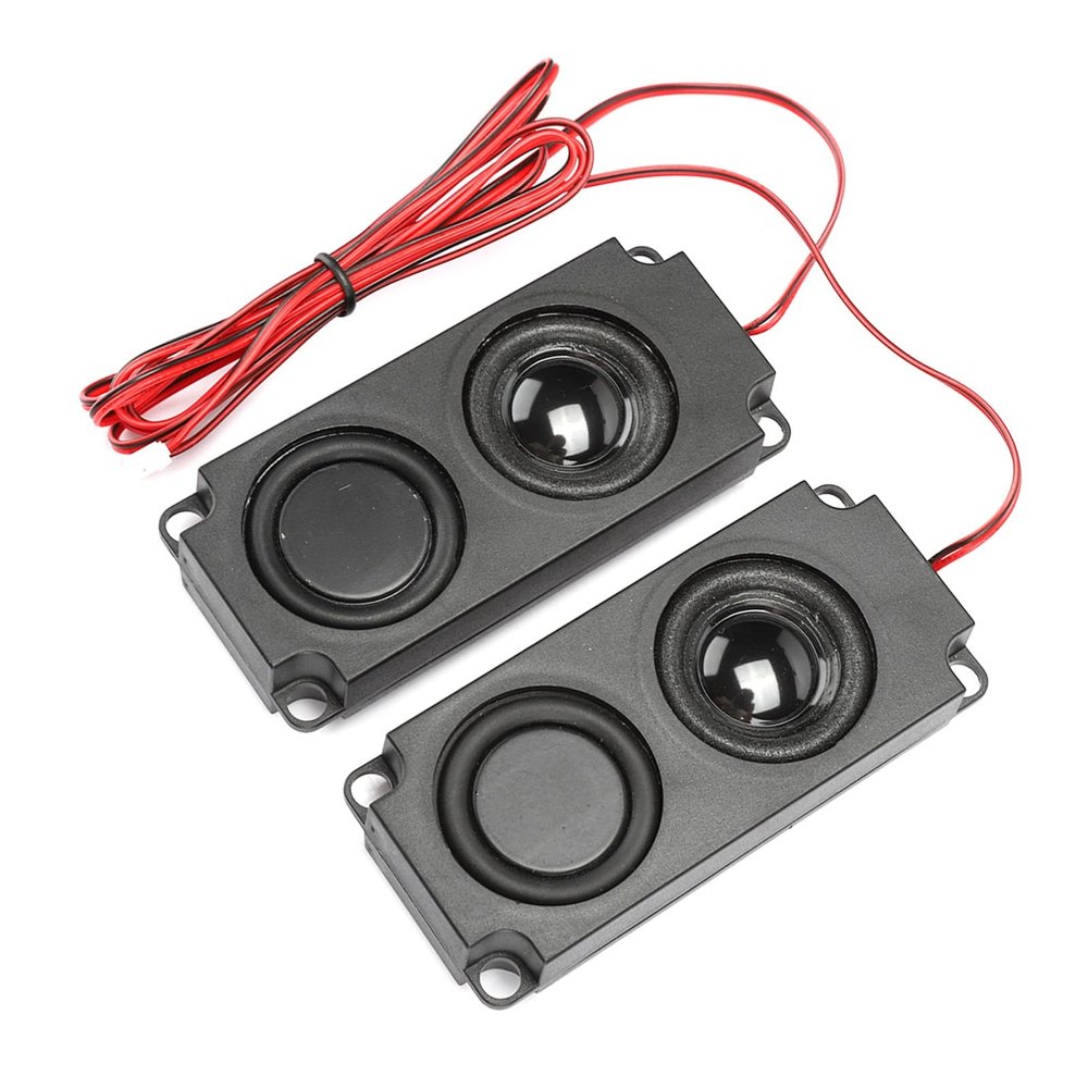 Speaker, 40mm 8 5W Internal Magnetic Black Cavity Speaker, Heavy Bass for TV Monitor