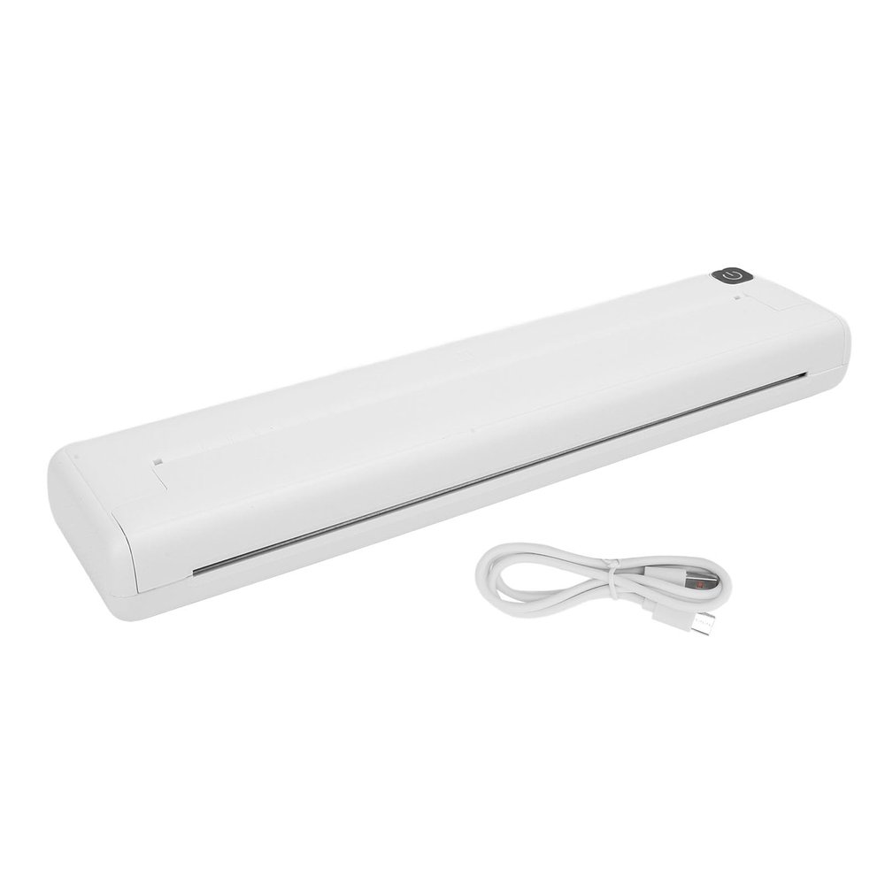 Denash Handheld Compact Printer, Inkless Printing with Paper, Portable Mobile Printer for iOS and, iPrint APP for Business, School, Travel